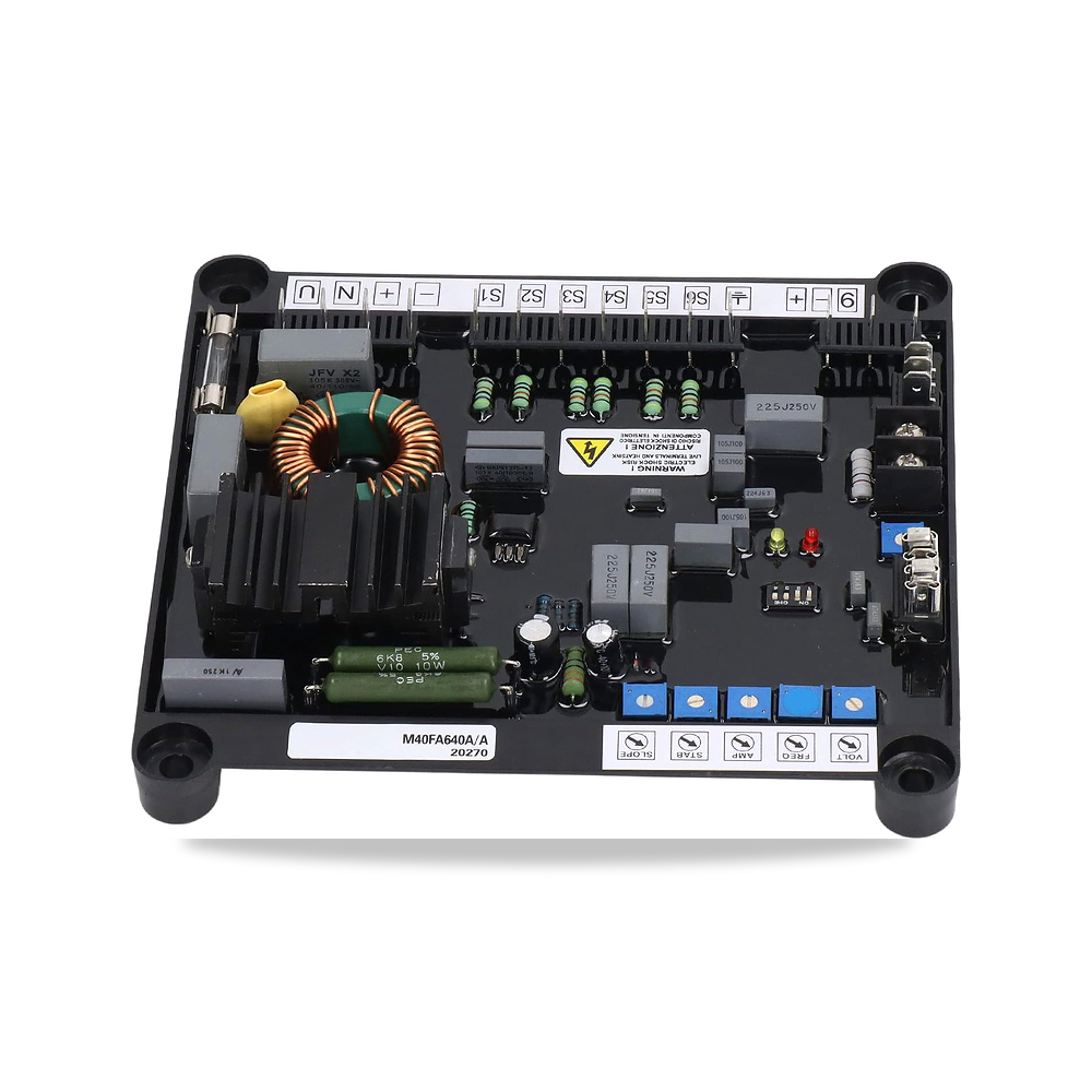 صورة منتج منظم جهد إلكتروني متكامل (Voltage Regulator) أوتوماتيكي عزل حراري وصوتي 278 فولت 4 فولت موديل M40FA640A - كود الصنف reemco-2027-1633811 - ماركة يباع من خلال reemco - توريد وتصوير حصري لشركة ريمكو القابضة السعودية