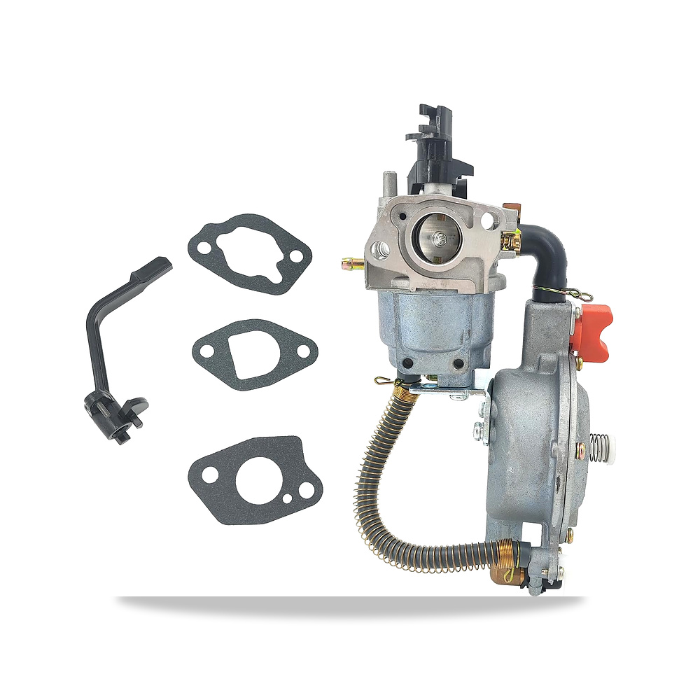 صورة منتج مجموعة تحويل مكربن الوقود المزدوج LPG متوافقة مع GX160 GX200 168F 170F محرك هاربور فريت بريداتور - كود الصنف reemco-2027-1634654 - ماركة يباع من خلال reemco - توريد وتصوير حصري لشركة ريمكو القابضة السعودية