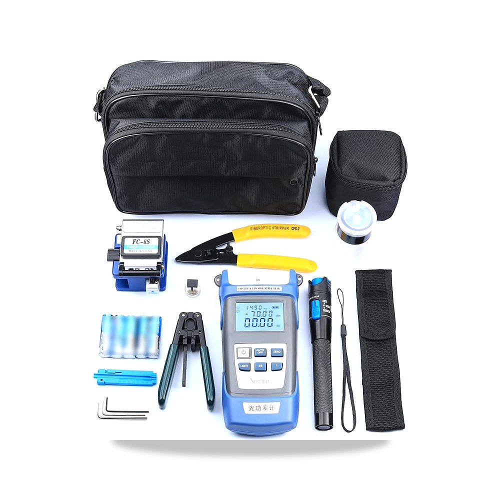 صورة منتج مجموعة أدوات توصيل الألياف البصرية اف تي اتش، مقياس الطاقة الضوئية، أداة تعرية أسلاك الألياف، قص ربط الضوئية - كود الصنف reemco-2027-1651507 - ماركة يباع من خلال reemco - توريد وتصوير حصري لشركة ريمكو القابضة السعودية