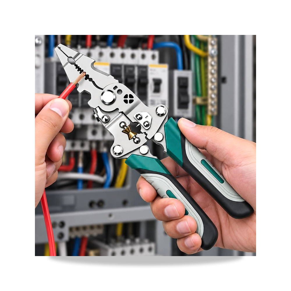 صورة منتج كماشة تعرية الاسلاك متعددة الوظائف لاصلاح الكهربائية - كود الصنف reemco-2027-1652443 - ماركة يباع من خلال reemco - توريد وتصوير حصري لشركة ريمكو القابضة السعودية