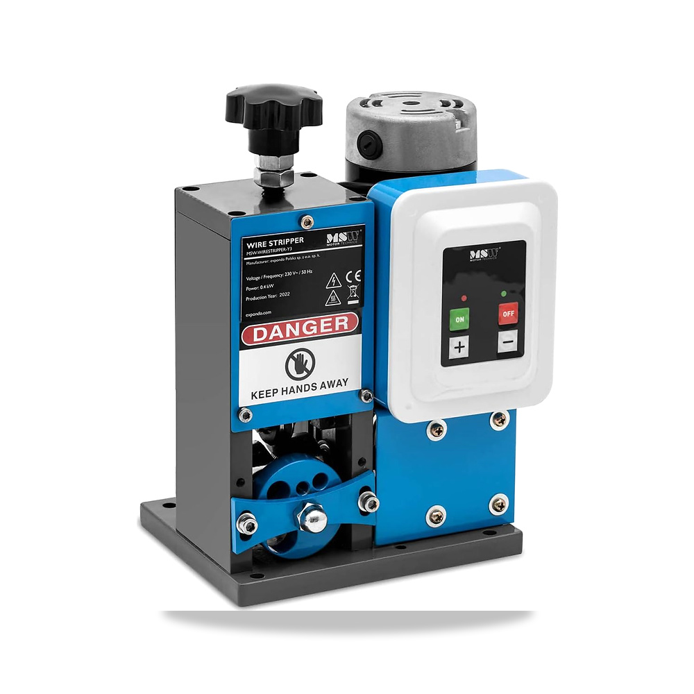 صورة منتج MSW-WIRESTRIPPER-Y3 مقشرات كابلات 400 عرض 1 tray 20 m/min آلة تجريد الكابلات الكهربائية MIRVLOKS - كود الصنف reemco-2027-1654713 - ماركة يباع من خلال reemco - توريد وتصوير حصري لشركة ريمكو القابضة السعودية