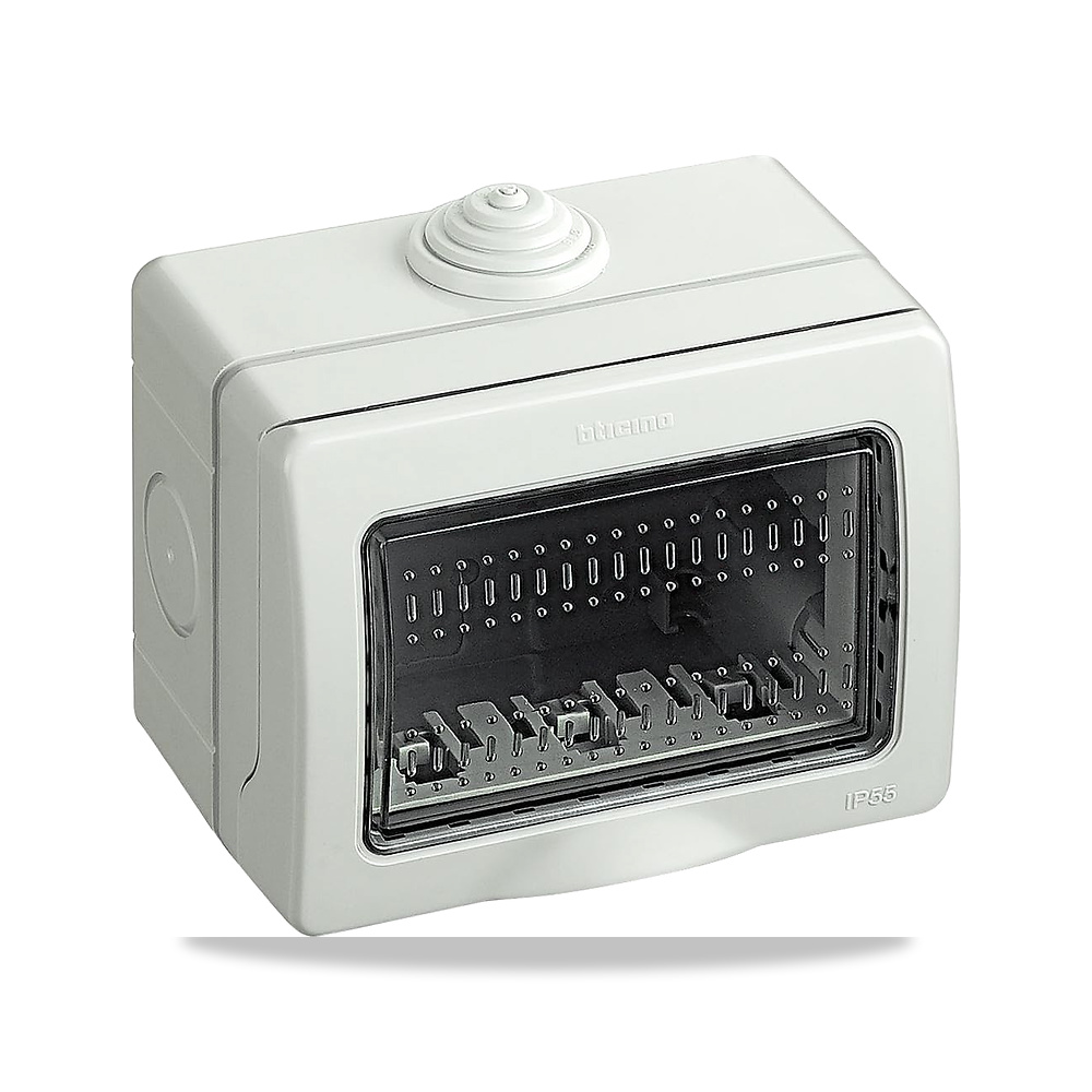 صورة منتج حافظة Idrobox S25503E IP55 من بتيسينو، رمادي، 3 وحدات - كود الصنف reemco-2027-1657981 - ماركة يباع من خلال reemco - توريد وتصوير حصري لشركة ريمكو القابضة السعودية