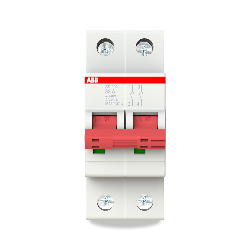 صورة منتج ABB -مفتاح مقطع ثنائي القطب 32 امبير sd202/32 من انتريليك - كود الصنف reemco-2027-1658020 - ماركة يباع من خلال reemco - توريد وتصوير حصري لشركة ريمكو القابضة السعودية