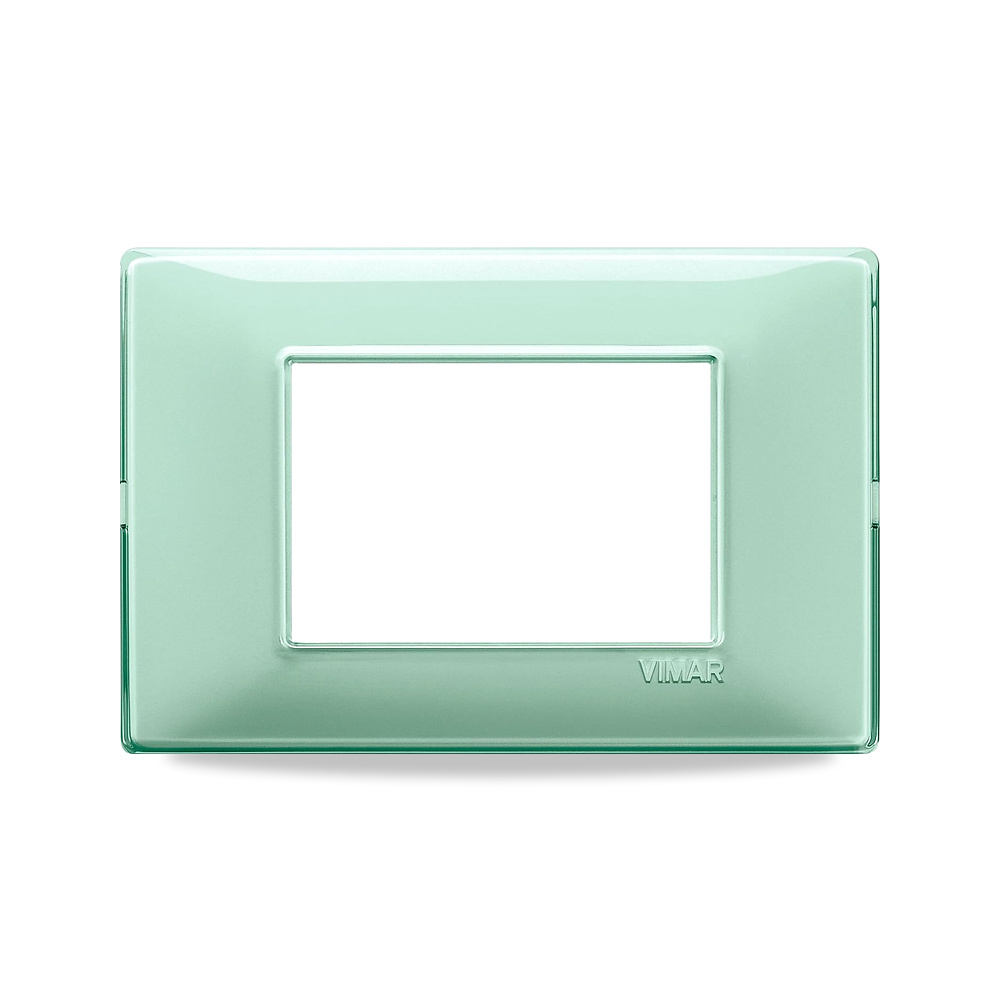 صورة منتج Placca 3M Reflex menta 14653.44 ملحق مفاتيح الكهرباء فيمار – المادة بلاستيك – اللون مينت جرين - كود الصنف reemco-2027-1658125 - ماركة يباع من خلال reemco - توريد وتصوير حصري لشركة ريمكو القابضة السعودية