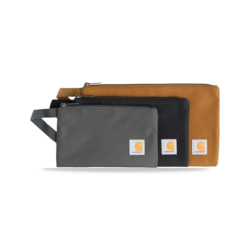 صورة منتج كارهارت مجموعة حقائب متعددة المقاسات بني/أسود/حصى – المادة 100% Polyester – اللون Carhartt Brown / Black / Gravel - كود الصنف reemco-2027-1668107 - ماركة يباع من خلال reemco - توريد وتصوير حصري لشركة ريمكو القابضة السعودية