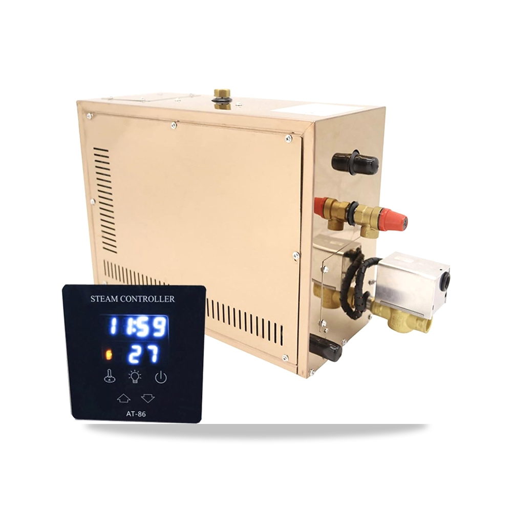 صورة منتج مولد بخار للساونا AT-120S من جي زد دي اي جيه اكس، من الستانلس ستيل، معدات ساونا منزلية للتحكم في غرفة - كود الصنف reemco-2027-1673382 - ماركة يباع من خلال reemco - توريد وتصوير حصري لشركة ريمكو القابضة السعودية