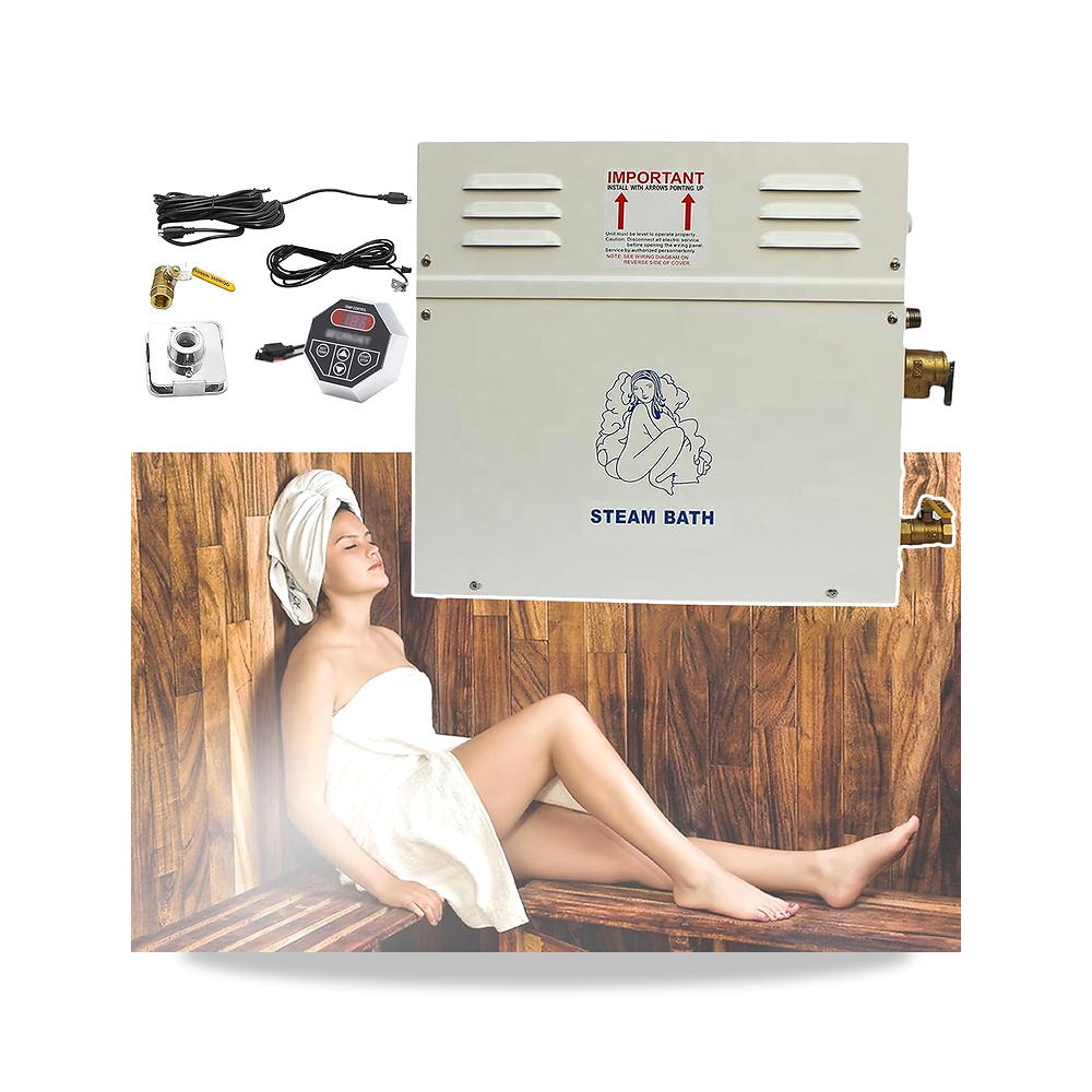 صورة منتج مولد بخار للغرفة 3KW/4.5KW/6KW/8KW/9KW لغرفة البخار 35-55 درجة مئوية، الساونا والحمام التركي في المنزل - كود الصنف reemco-2027-1674744 - ماركة يباع من خلال reemco - توريد وتصوير حصري لشركة ريمكو القابضة السعودية