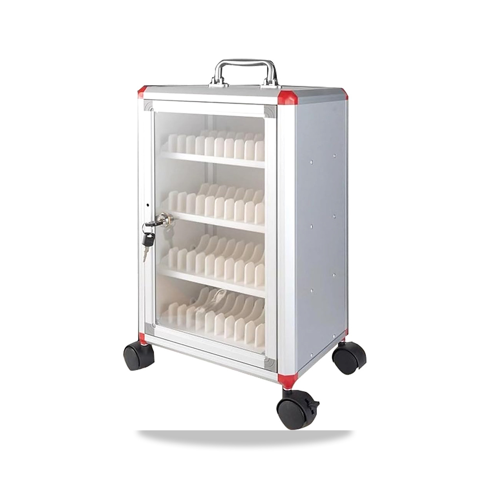 صورة منتج صندوق تخزين للهاتف الخلوي من خليط معدني من الالومنيوم مع عجلات بفتحة 48/60/72 للمدرسة والمكتب، خزانة شحن - كود الصنف reemco-2027-1684064 - ماركة يباع من خلال reemco - توريد وتصوير حصري لشركة ريمكو القابضة السعودية