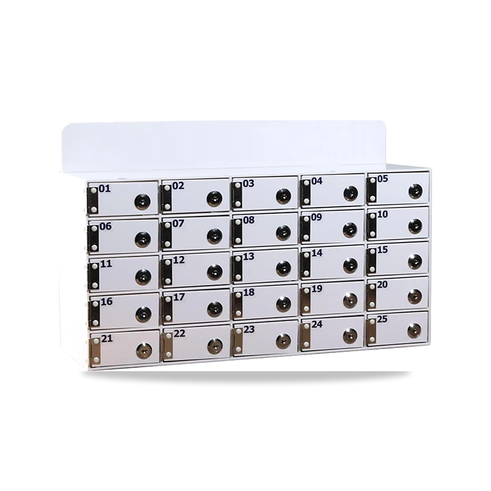 صورة منتج صندوق تخزين آمن للهاتف الخلوي مع قفل للمفاتيح، خزانة اكريليك تثبت على الحائط لـ 20/25/30/40/50 موبايل، مثالي - كود الصنف reemco-2027-1684109 - ماركة يباع من خلال reemco - توريد وتصوير حصري لشركة ريمكو القابضة السعودية