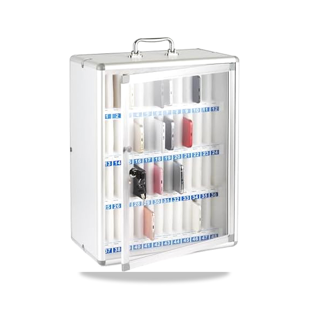 صورة منتج خزانة ووحدة تخزين شفاف قفل أمان – اللون Aluminium Alloy – المقاس 48 Slots - كود الصنف reemco-2027-1685954 - ماركة يباع من خلال reemco - توريد وتصوير حصري لشركة ريمكو القابضة السعودية