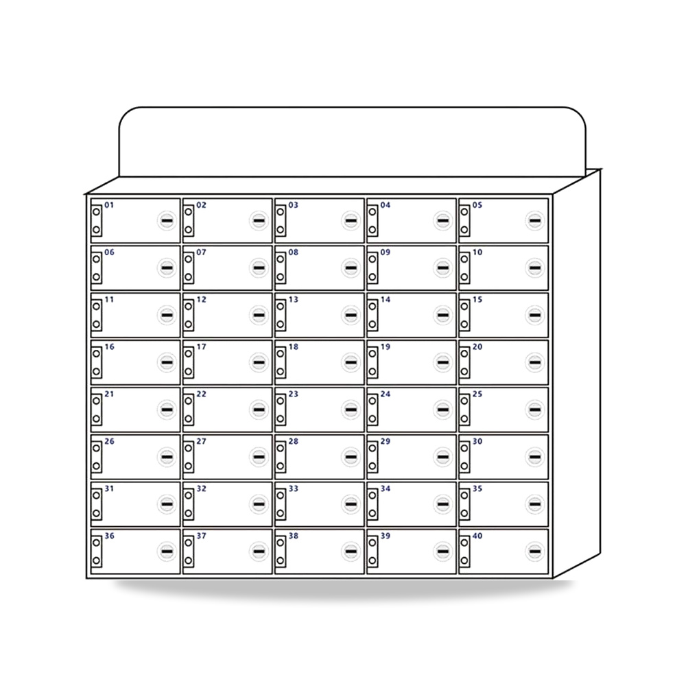 صورة منتج خزانة ووحدة تخزين يثبت على الحائط قفل أمان يثبت على الحائط قفل أمان – اللون أبيض – المقاس 40 – اللون أبيض (white) - كود الصنف reemco-2027-1686531 - ماركة يباع من خلال reemco - توريد وتصوير حصري لشركة ريمكو القابضة السعودية
