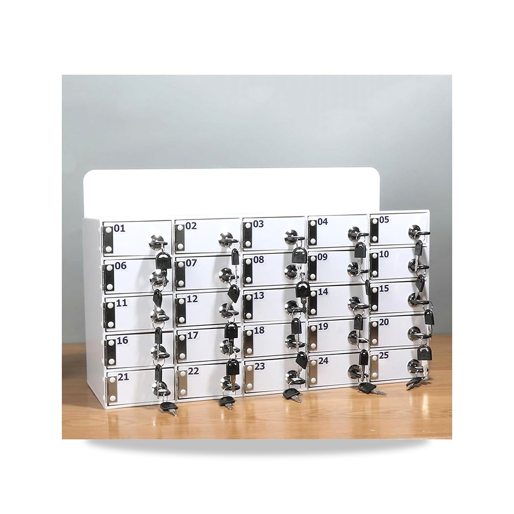 صورة منتج خزانة جوال اكريليك مثبتة على الحائط مع قفل – 15 شبكة لامان في الفصول الدراسية والمكتب، سهلة التنظيف، هاتف - كود الصنف reemco-2027-1686753 - ماركة يباع من خلال reemco - توريد وتصوير حصري لشركة ريمكو القابضة السعودية