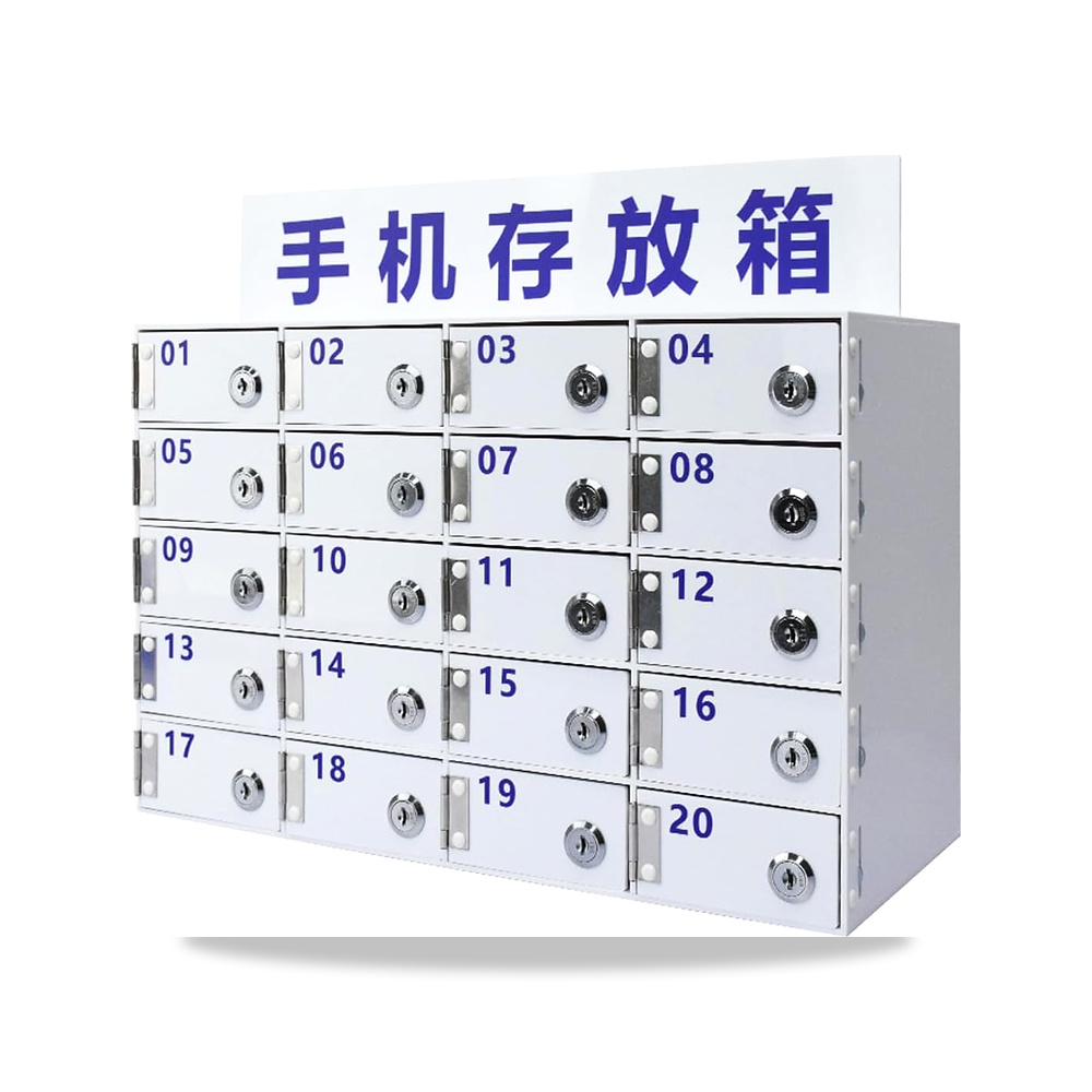 صورة منتج صندوق خزانة هاتف يثبت على الحائط مع قفل بمفتاح – 20 شبكة للاستخدام المنزلي والمدرسة – خلوي آمن للفصول – موديل 5149 - كود الصنف reemco-2027-1687704 - ماركة يباع من خلال reemco - توريد وتصوير حصري لشركة ريمكو القابضة السعودية