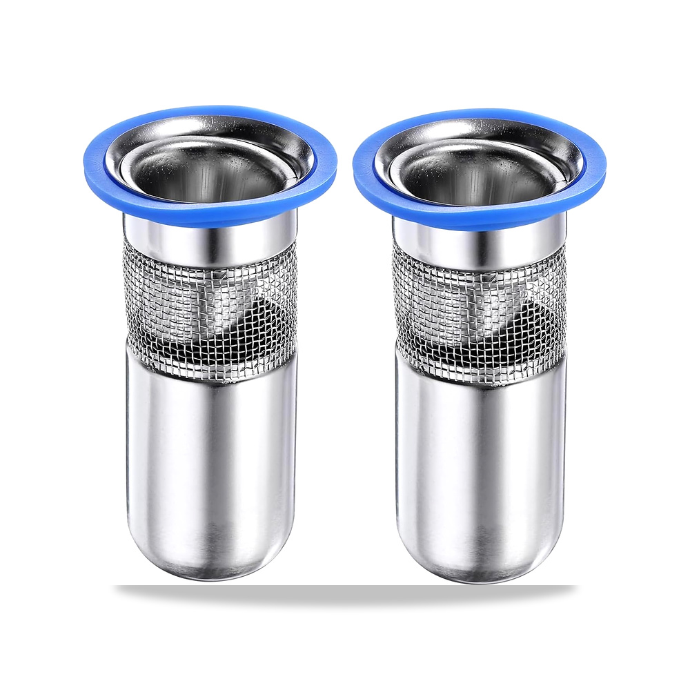 صورة منتج قطعتان من سدادات تصريف ارضية الدش، من الستانلس ستيل مضادة للروائح، لالتقاط الشعر، صمام باتجاه واحد، قلب - كود الصنف reemco-2027-1693135 - ماركة يباع من خلال reemco - توريد وتصوير حصري لشركة ريمكو القابضة السعودية