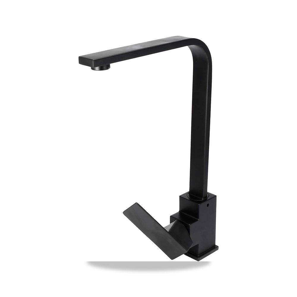 صورة منتج صنبور حوض المطبخ من النحاس الاصفر بلون اسود غير لامع من ال زد اف سي جيه بي - كود الصنف reemco-2027-1698910 - ماركة يباع من خلال reemco - توريد وتصوير حصري لشركة ريمكو القابضة السعودية