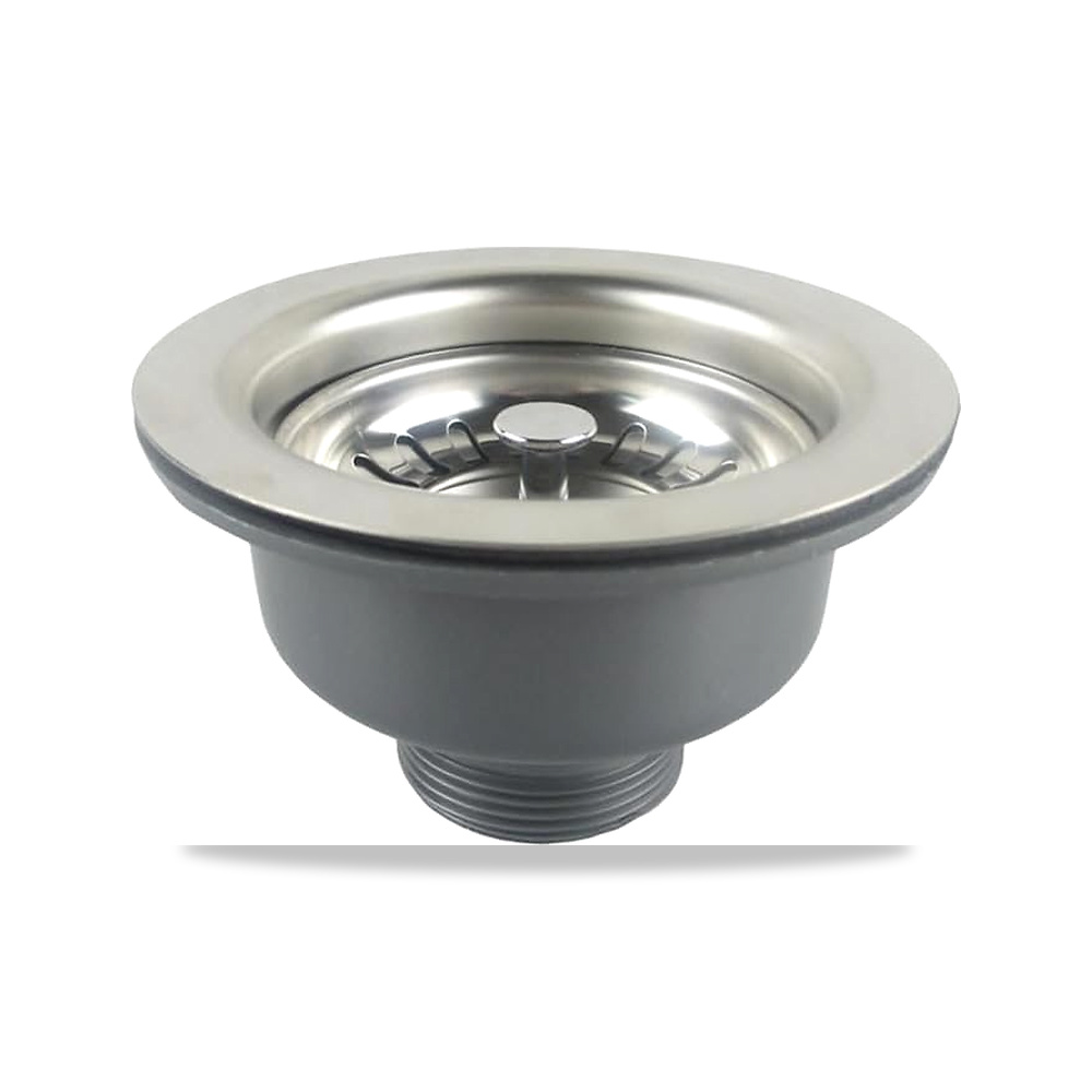 صورة منتج طقم مصفاة حوض من الستانلس ستيل مقاس 4-1/2 انش من تاليا لحوض المطبخ XK223C048 تالا – اللون رمادي – 11,4العرض x 7,1الارتفاع سم - كود الصنف reemco-2027-1699174 - ماركة يباع من خلال reemco - توريد وتصوير حصري لشركة ريمكو القابضة السعودية