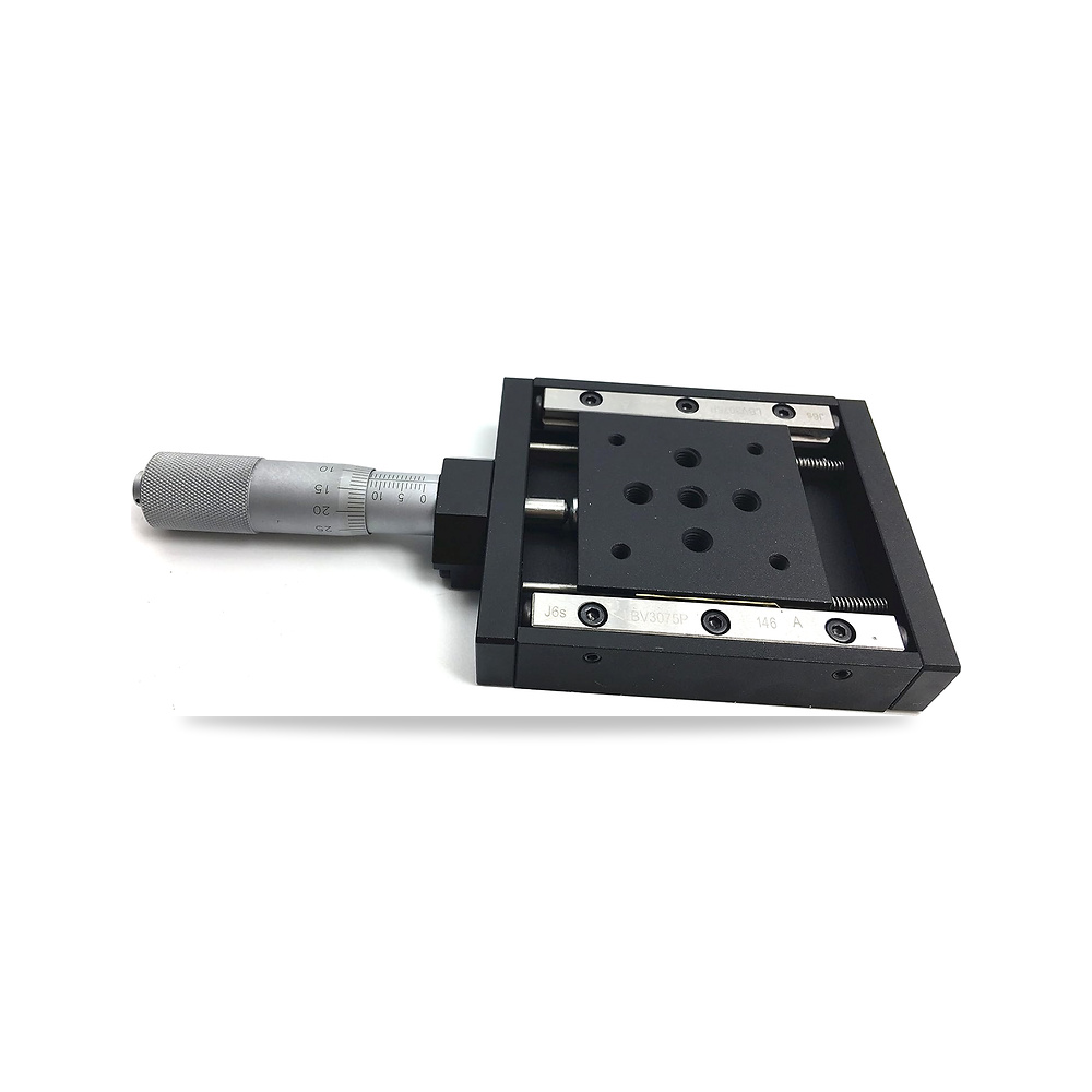 صورة منتج منصة ترجمة ازاحة مرحلة خطية يدوية بمحور X PT-SD106G، طاولة منزلقة بصرية 25 ملم للسفر – سعة التحميل 15 كجم - كود الصنف reemco-2027-1701232 - ماركة يباع من خلال reemco - توريد وتصوير حصري لشركة ريمكو القابضة السعودية