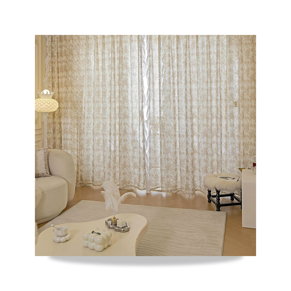 صورة منتج مسمار ومثبت ميكانيكي شفاف 115 سم 132 سم Whoiy – اللون Light coffee – 115الطول x 132العرض سم – ميزة خاصة sheer curtain - كود الصنف reemco-2027-1747044 - ماركة يباع من خلال reemco - توريد وتصوير حصري لشركة ريمكو القابضة السعودية