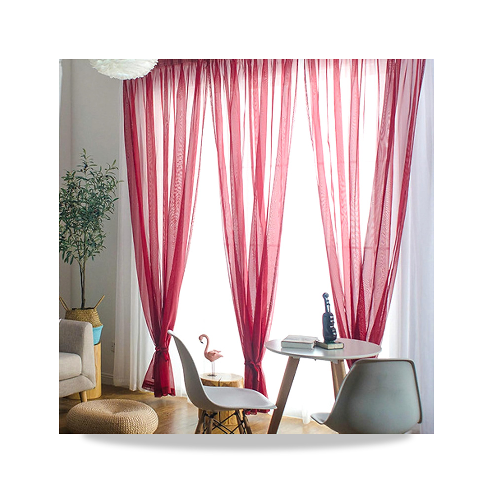 صورة منتج مسمار ومثبت ميكانيكي أحمر شفاف 229 سم ايه ام دي اكس دي – اللون Wine Red with Eyelets – المادة Polyester - كود الصنف reemco-2027-1748084 - ماركة يباع من خلال reemco - توريد وتصوير حصري لشركة ريمكو القابضة السعودية