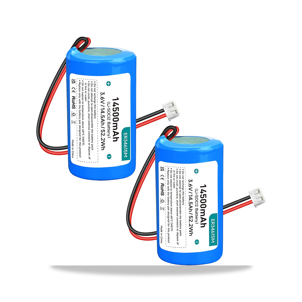 صورة منتج بطارية ليثيوم SOCl2 ER34615M 3.6 فولت 14500mAh – بديلة عالية السعة لـ ER34615M-T1 DSC - كود الصنف reemco-2027-1751582 - ماركة يباع من خلال reemco - توريد وتصوير حصري لشركة ريمكو القابضة السعودية