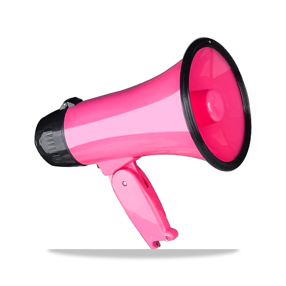 صورة منتج مكبر صوت 25 وات PA Bullhorn مع صفارة انذار مدمجة، صوت محمول مع مسجل صوت، صوت عالي للمدربين، كرة القدم – اللون ايه - كود الصنف reemco-2027-1752204 - ماركة يباع من خلال reemco - توريد وتصوير حصري لشركة ريمكو القابضة السعودية