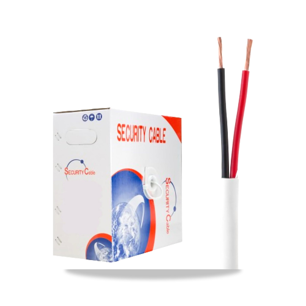 صورة منتج كيبل امان للانذار 22/2 بطول 500 قدم، سلك مجدول غير علاجي 22AWG لجرس الباب وانظمة السرقة، كاشف الحرائق، محطة - كود الصنف reemco-2027-1752662 - ماركة يباع من خلال reemco - توريد وتصوير حصري لشركة ريمكو القابضة السعودية
