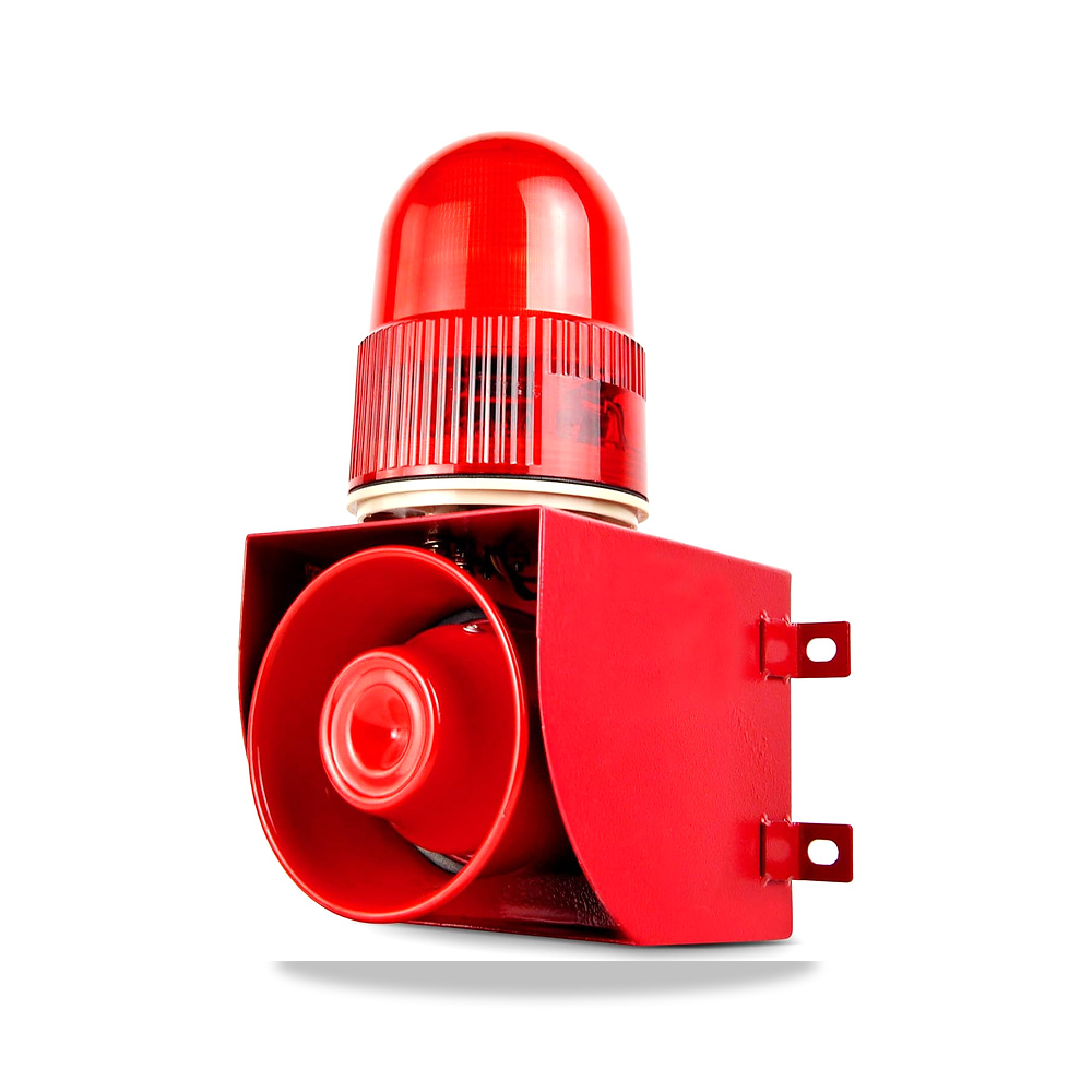 صورة منتج جهاز انذار صناعي من ياسونج SLA-01 باضاءة LED ستروب 120 ديسيبل بوق عال للالات الكبيرة وخط الانتاج، صفارة بدء - كود الصنف reemco-2027-1753336 - ماركة يباع من خلال reemco - توريد وتصوير حصري لشركة ريمكو القابضة السعودية