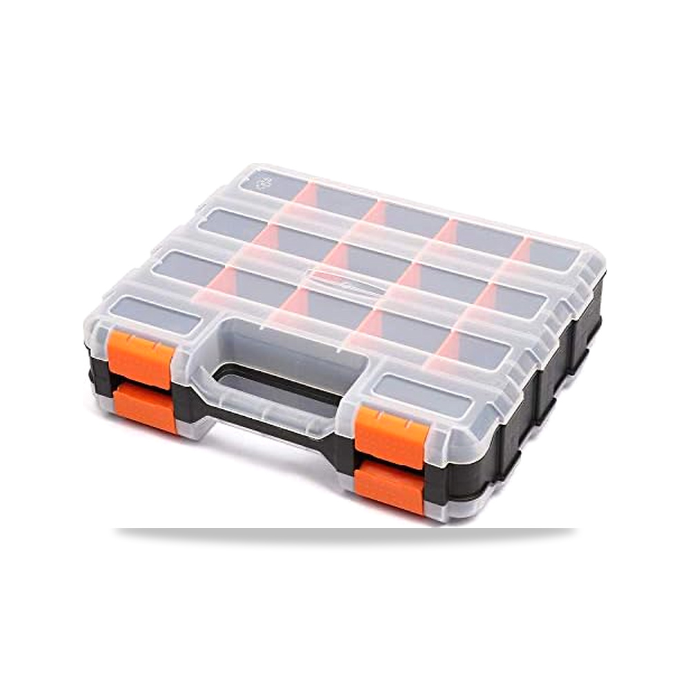 صورة منتج منظم اجزاء صغيرة مزدوج الجوانب من بابوريتش، مكون من 34 قسم مع فواصل قابلة للازالة للادوات والبراغي والمسامير - كود الصنف reemco-2027-1754263 - ماركة يباع من خلال reemco - توريد وتصوير حصري لشركة ريمكو القابضة السعودية