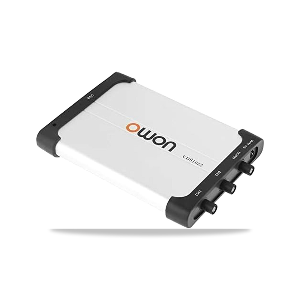 صورة منتج مجموعة راسم ذبذبات USB افتراضي VDS1022 100MSa/S 25MHz مزدوجة القناة للكمبيوتر من كواكو، جهاز اختبار رقمي - كود الصنف reemco-2027-1759047 - ماركة يباع من خلال reemco - توريد وتصوير حصري لشركة ريمكو القابضة السعودية