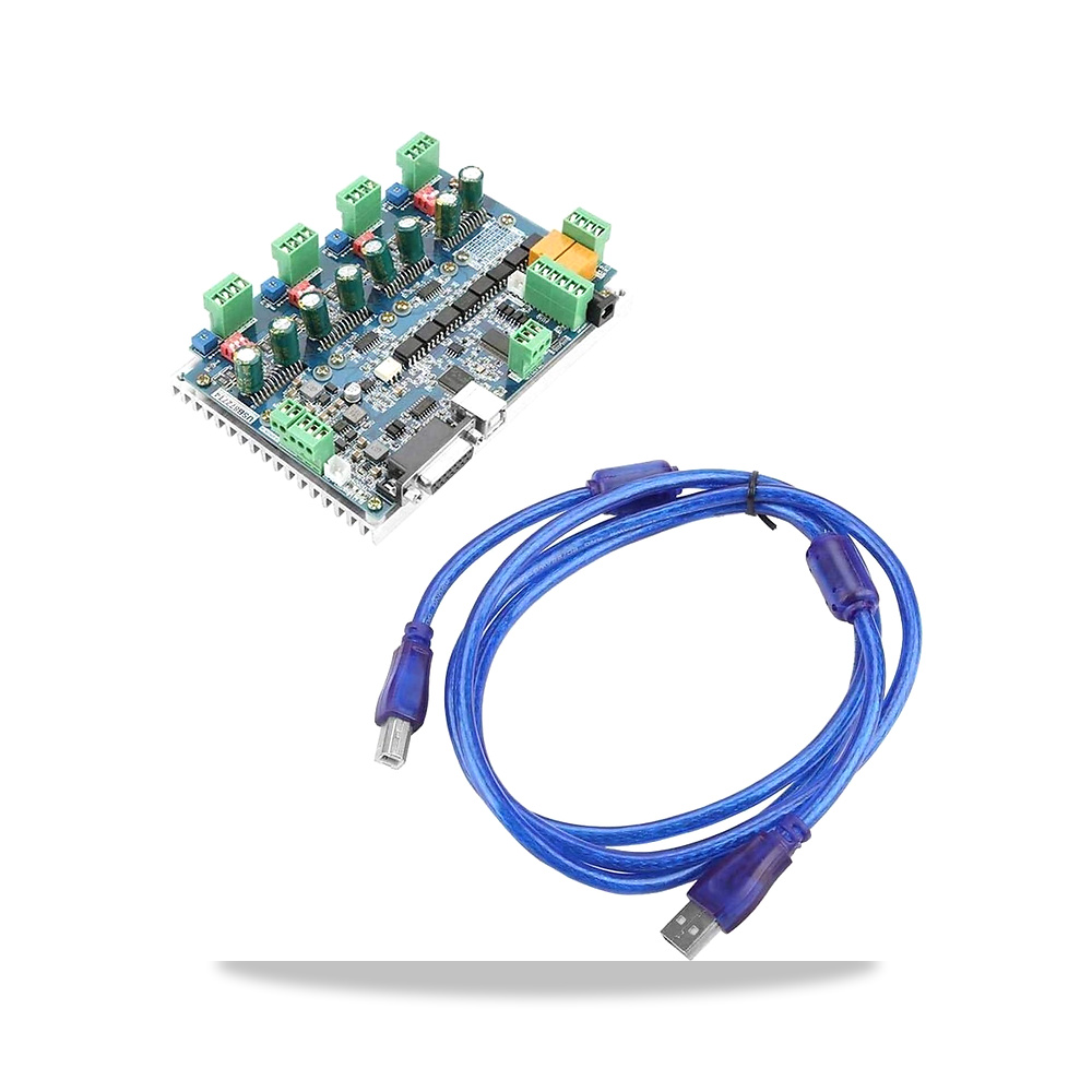صورة منتج بطاقة تحكم في الحركة من كواكو، 4 محاور USB ثابتة Mach3 محرك متدرج لوحة واجهة لمعالجة القوالب الملونة - كود الصنف reemco-2027-1759382 - ماركة يباع من خلال reemco - توريد وتصوير حصري لشركة ريمكو القابضة السعودية