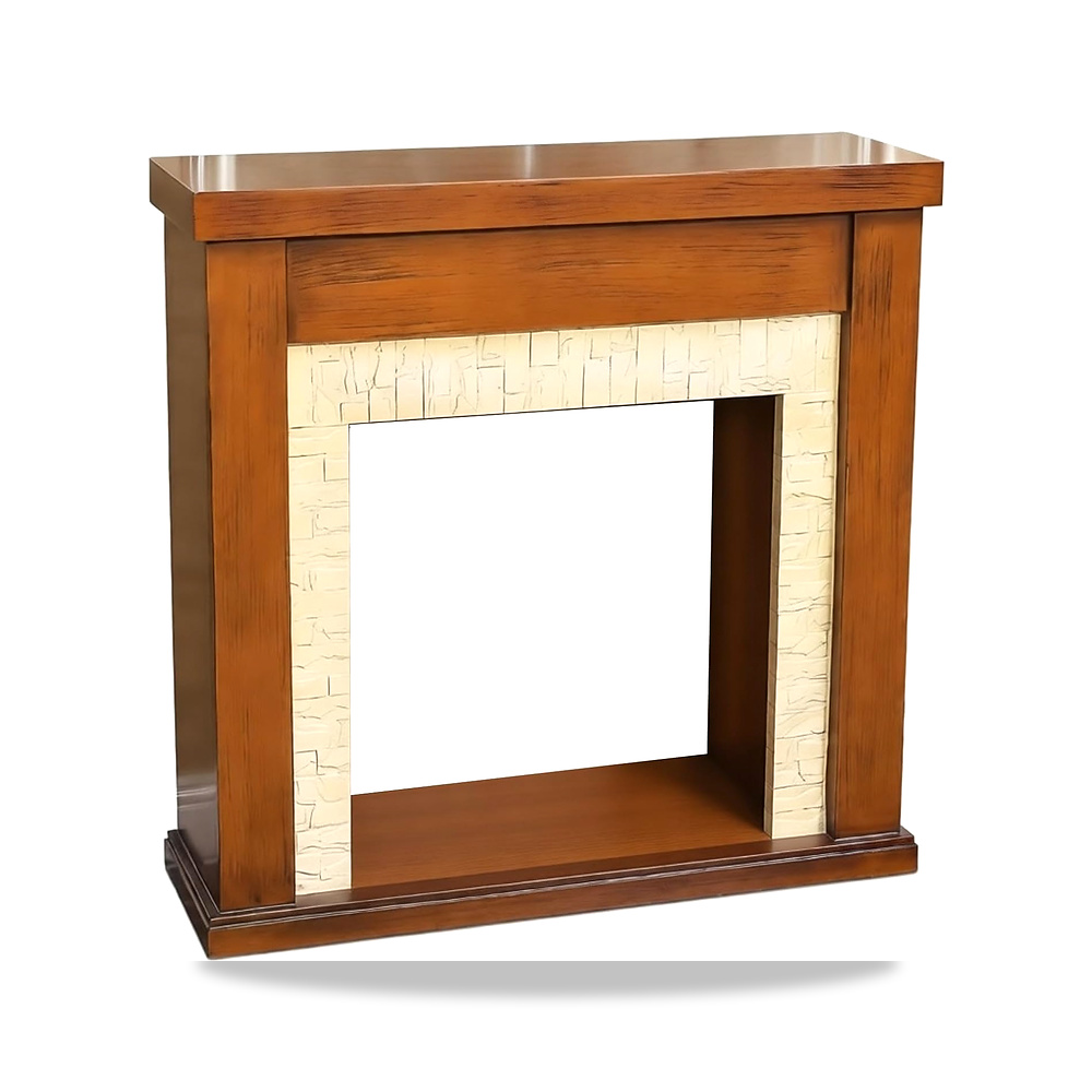 صورة منتج رف الموقد الكهربائي Traditional Wood Fireplace Mantel Classic Decorative Surround Vintage - كود الصنف reemco-2027-1770888 - ماركة يباع من خلال reemco - توريد وتصوير حصري لشركة ريمكو القابضة السعودية