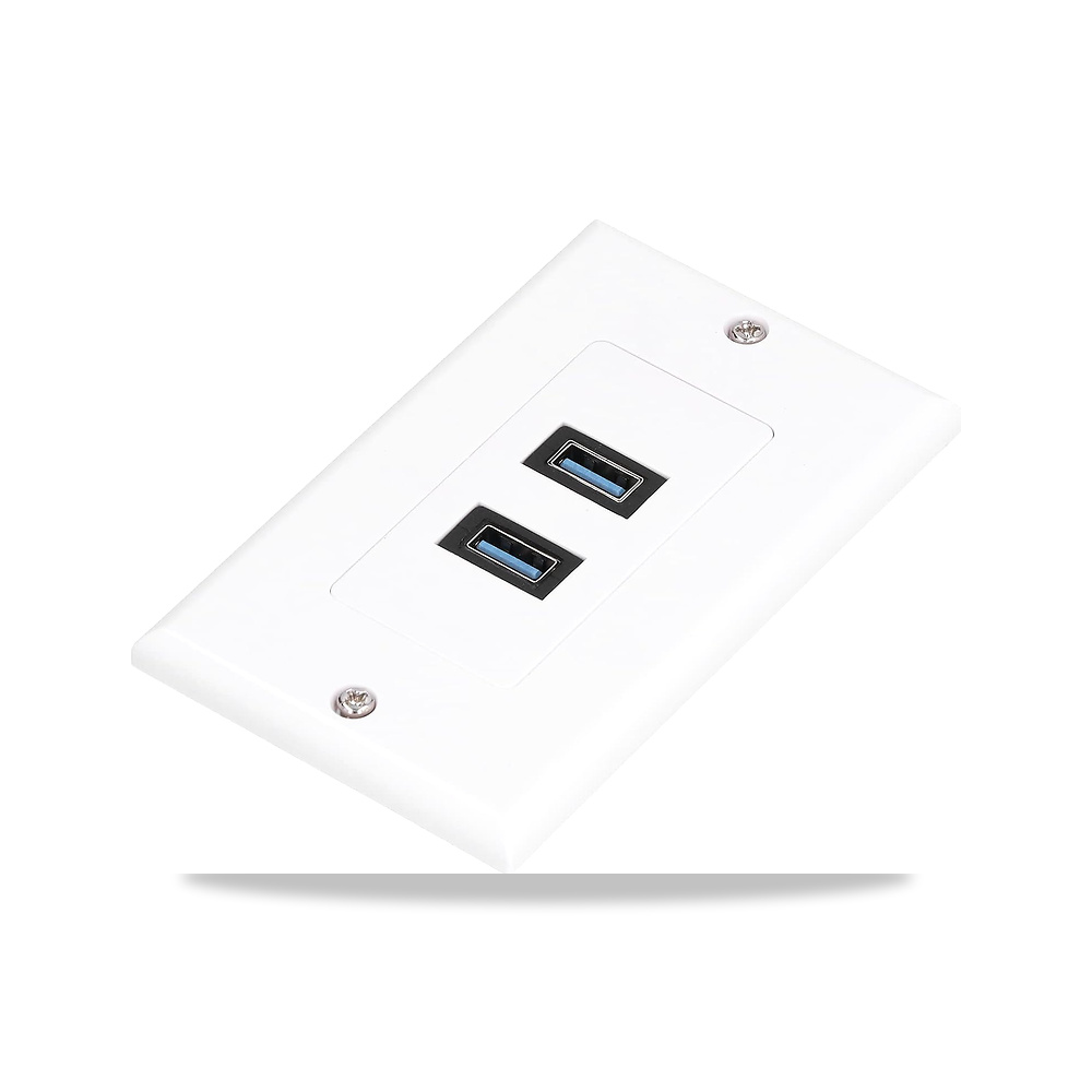 صورة منتج كريفوكت لوحة حائط مزدوجة USB 3.0، شحن عالية السرعة للاستخدام المنزلي 2 – اللون #411 – 8العرض x 2الارتفاع سم - كود الصنف reemco-2027-1777215 - ماركة يباع من خلال reemco - توريد وتصوير حصري لشركة ريمكو القابضة السعودية