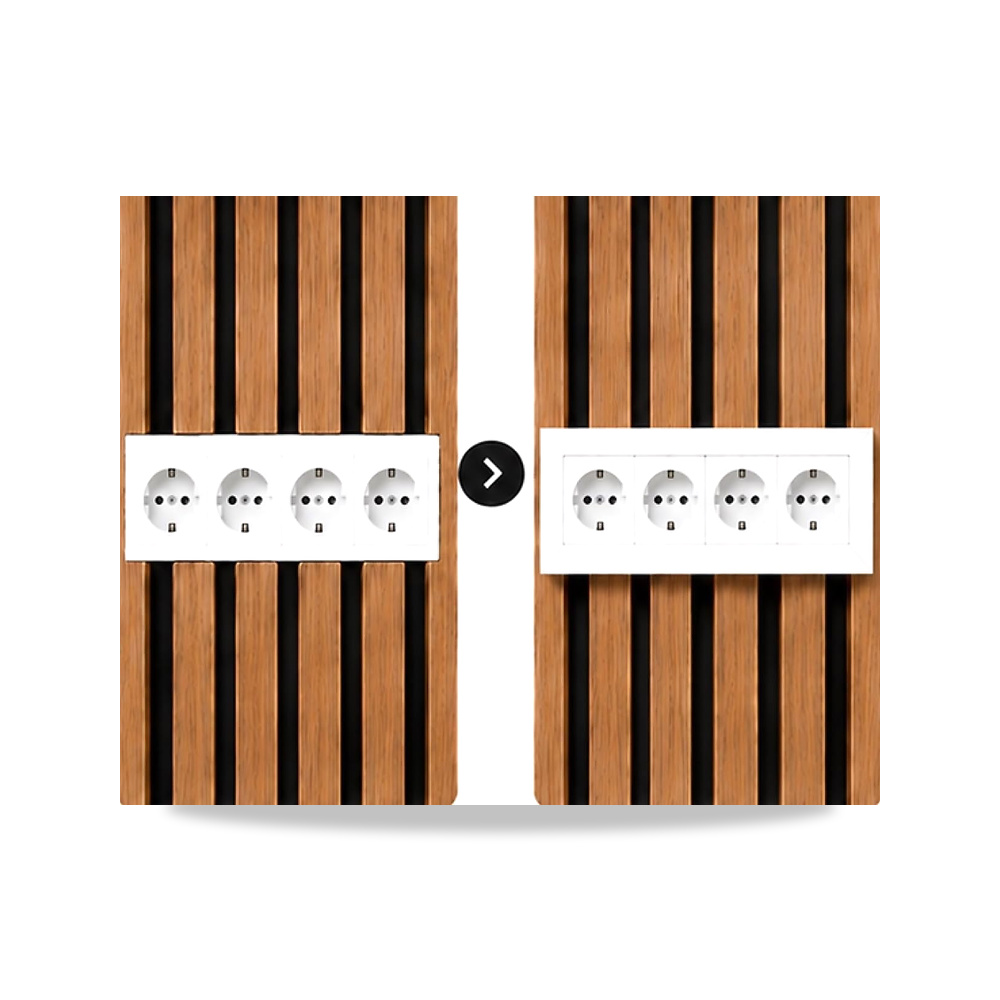 صورة منتج ألواح صوف صخري للعزل الصوتي وامتصاص الضوضاء (Acoustic Panel) أبيض Generisch – 11العرض x 25,3الارتفاع سم - كود الصنف reemco-2027-1777385 - ماركة يباع من خلال reemco - توريد وتصوير حصري لشركة ريمكو القابضة السعودية
