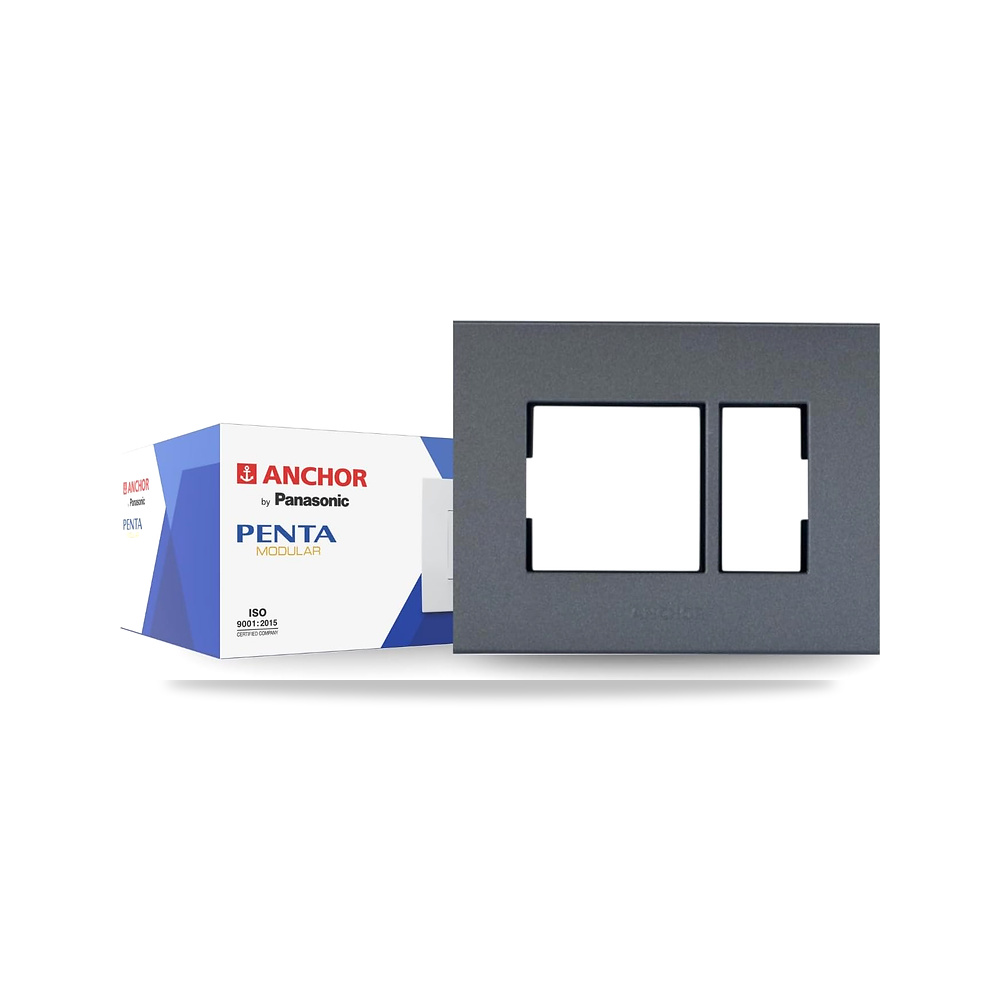 صورة منتج انكور لوحة غطاء بنتا 8 وحدات سوداء عادية للوحة المفاتيح من باناسونيك (اسود، 65902B-2) – المادة بلاستيك – اللون ابيض - كود الصنف reemco-2027-1778804 - ماركة يباع من خلال reemco - توريد وتصوير حصري لشركة ريمكو القابضة السعودية