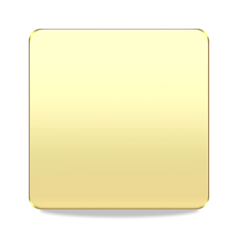صورة منتج لايدر لوحة فارغة من قطعة واحدة LIDER – اللون Polished Brass – 8,6العرض x 8,6الارتفاع سم - كود الصنف reemco-2027-1779217 - ماركة يباع من خلال reemco - توريد وتصوير حصري لشركة ريمكو القابضة السعودية