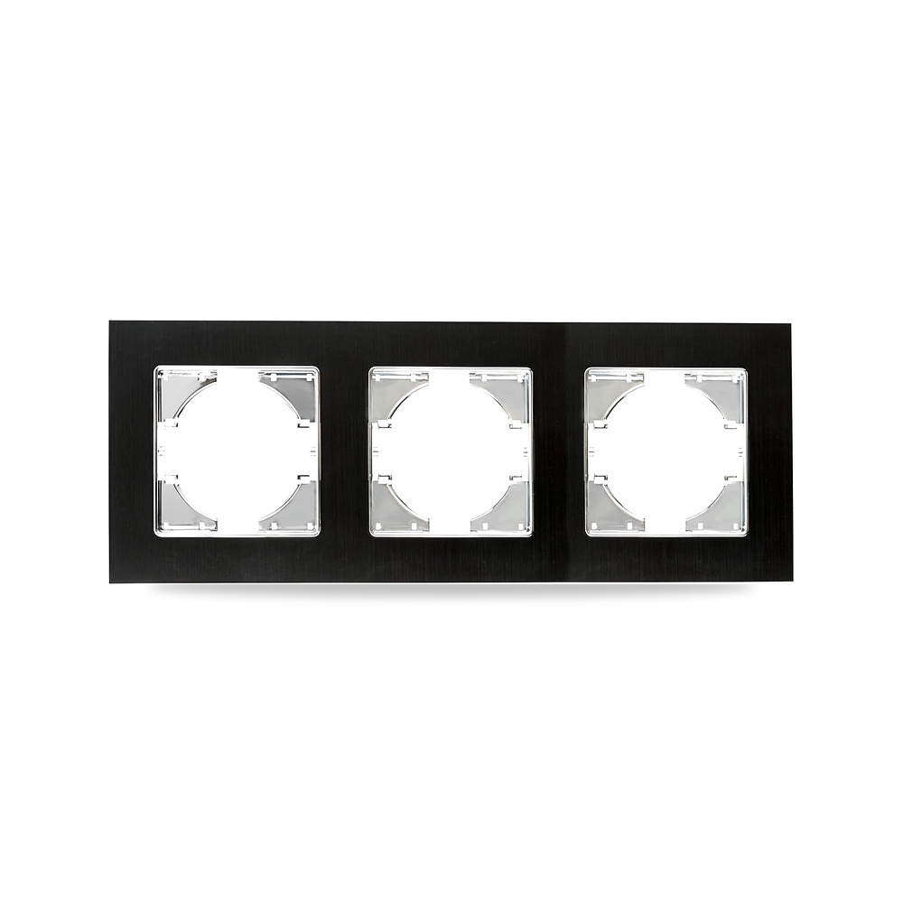 صورة منتج اطار اسود من الالومنيوم من اس-امبوت، 3ELEM.HORI Brightium – اللون Single unit – 25 x 34 x 18 سم; 900 جرام - كود الصنف reemco-2027-1779900 - ماركة يباع من خلال reemco - توريد وتصوير حصري لشركة ريمكو القابضة السعودية