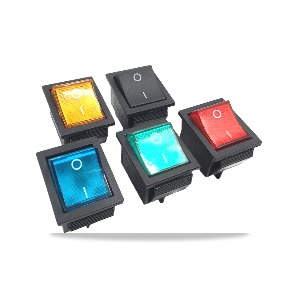 صورة منتج اي مول الاغلاق الروك التبديل السلطة I/O 4 دبابيس مع الضوء 1 6A 250VAC 20A 125VAC KCD4 DPST قارب (اللون:أسود) - كود الصنف reemco-2027-1780960 - ماركة يباع من خلال reemco - توريد وتصوير حصري لشركة ريمكو القابضة السعودية
