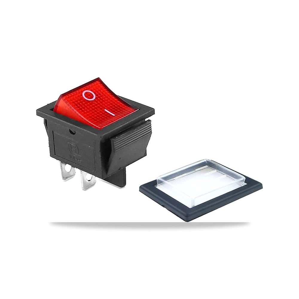 صورة منتج اي مول KCD4 1PCS. الروك التبديل السلطة + شفافة ختم ماء كاب لينة ON-OFF 4 دبوس 1.6A 250VAC /20A 125VAC - كود الصنف reemco-2027-1780987 - ماركة يباع من خلال reemco - توريد وتصوير حصري لشركة ريمكو القابضة السعودية