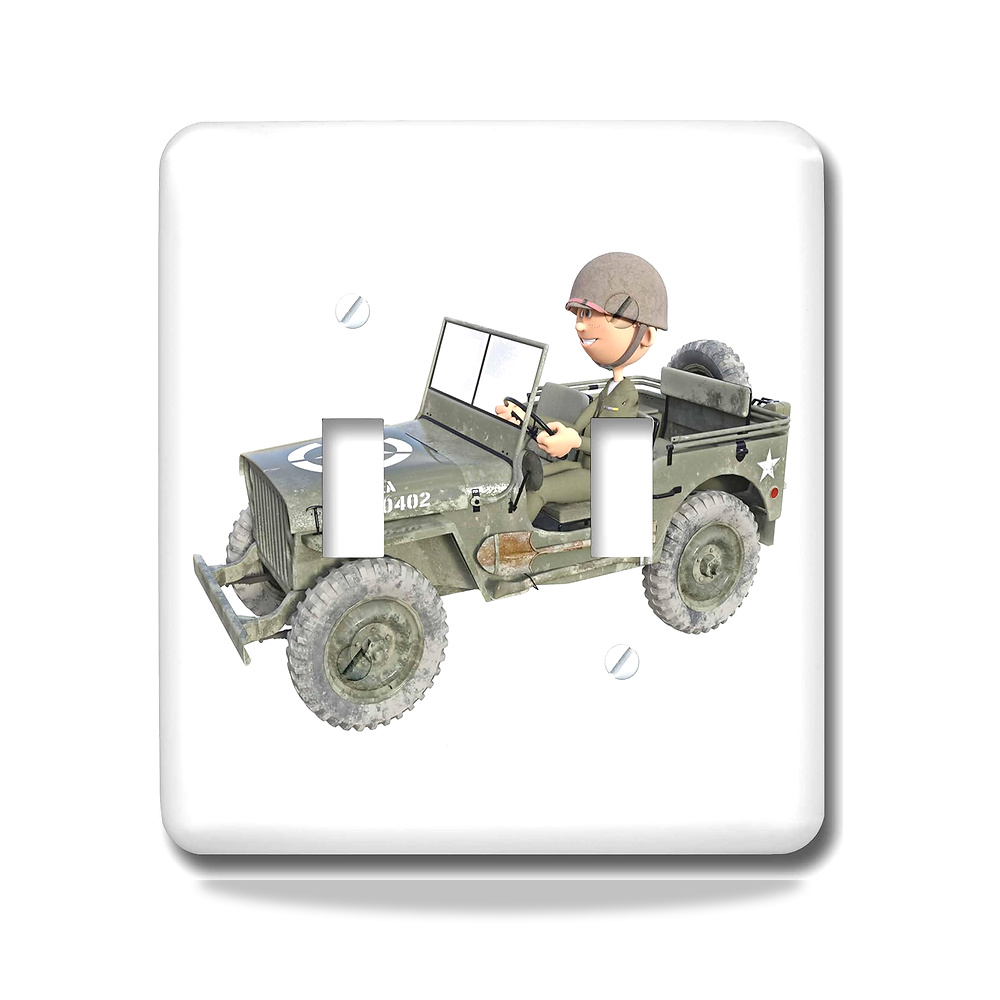 صورة منتج 3D روز شاحنة عسكرية مع مفتاح تبديل جندي كرتوني، متعددة الالوان – lsp_268023_2 3دي روز – المادة معدن – اللون ألوان متعددة - كود الصنف reemco-2027-1782386 - ماركة يباع من خلال reemco - توريد وتصوير حصري لشركة ريمكو القابضة السعودية