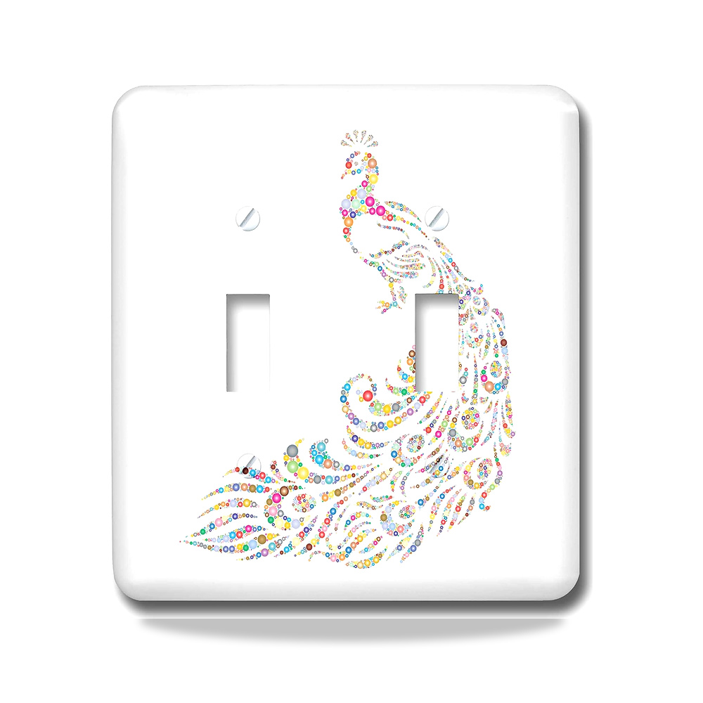صورة منتج 3D روز lsp_262521_2 صورة طاووس لامع متعدد الالوان على مفتاح تبديل ابيض 3دي روز – المادة معدن – اللون متعدد الألوان/أبيض - كود الصنف reemco-2027-1782526 - ماركة يباع من خلال reemco - توريد وتصوير حصري لشركة ريمكو القابضة السعودية