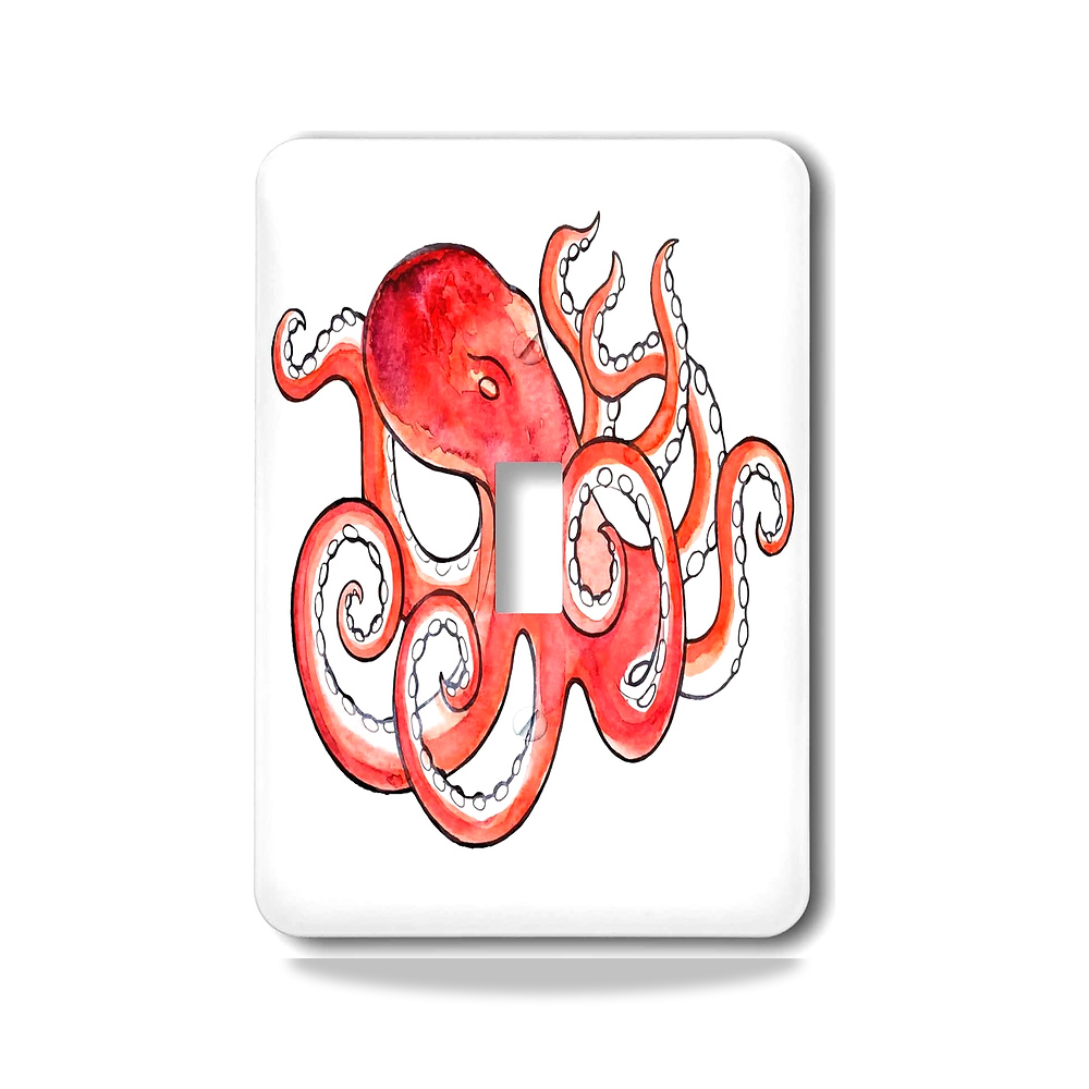 صورة منتج 3D روز مفتاح تبديل رسم اخطبوط بالوان مائية زهري lsp_255022_1 3دي روز – المادة معدن - كود الصنف reemco-2027-1782766 - ماركة يباع من خلال reemco - توريد وتصوير حصري لشركة ريمكو القابضة السعودية
