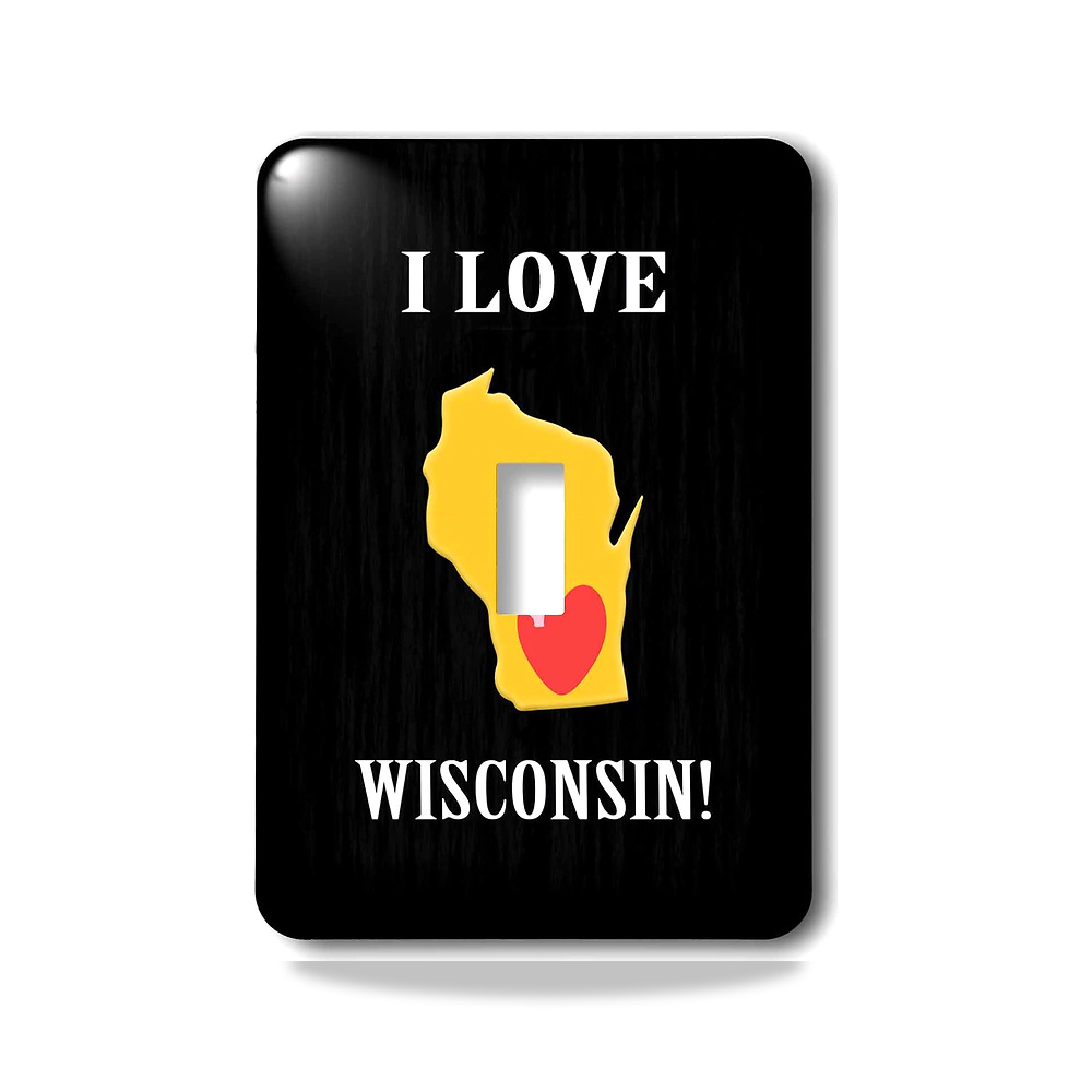 صورة منتج 3D روز lsp_234536_1 مفتاح تبديل بعبارة I Love Wisconsin with a Heart on The State، اصفر واسود واحمر، مختلط 3دي روز - كود الصنف reemco-2027-1783118 - ماركة يباع من خلال reemco - توريد وتصوير حصري لشركة ريمكو القابضة السعودية