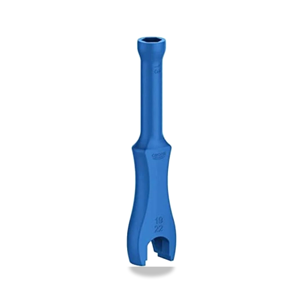 صورة منتج غروهي صنبور خلاط حوض غسيل بمقبض واحد بدون تصميم 1/2 انش مقاس M، ازرق 14146000 – المادة أكريلونيتريل بوتادين ستايرين – 20,5 x 4 x 2,5 سم - كود الصنف reemco-2027-1790028 - ماركة يباع من خلال reemco - توريد وتصوير حصري لشركة ريمكو القابضة السعودية
