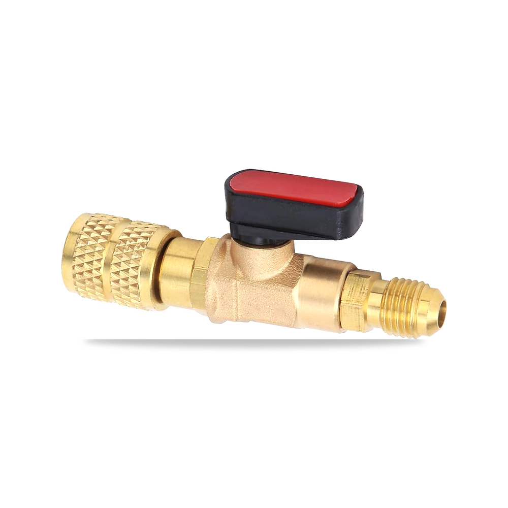 صورة منتج محول صمام كروي للتبريد R410 45BAR – 15 x 10 x 3 سم – المادة نحاس أصفر - كود الصنف reemco-2027-1791231 - ماركة يباع من خلال reemco - توريد وتصوير حصري لشركة ريمكو القابضة السعودية