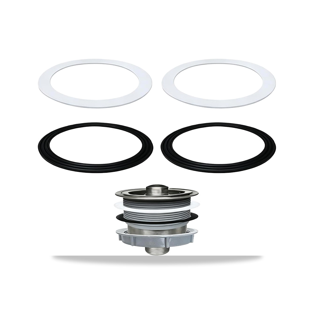 صورة منتج سدادات حلقية على شكل حرف O للصنابير من كيكسوجو، 4 عبوات من دائرية (110 ملم) للحوض مقاومة للماء مخصصة 110 ملم - كود الصنف reemco-2027-1793337 - ماركة يباع من خلال reemco - توريد وتصوير حصري لشركة ريمكو القابضة السعودية