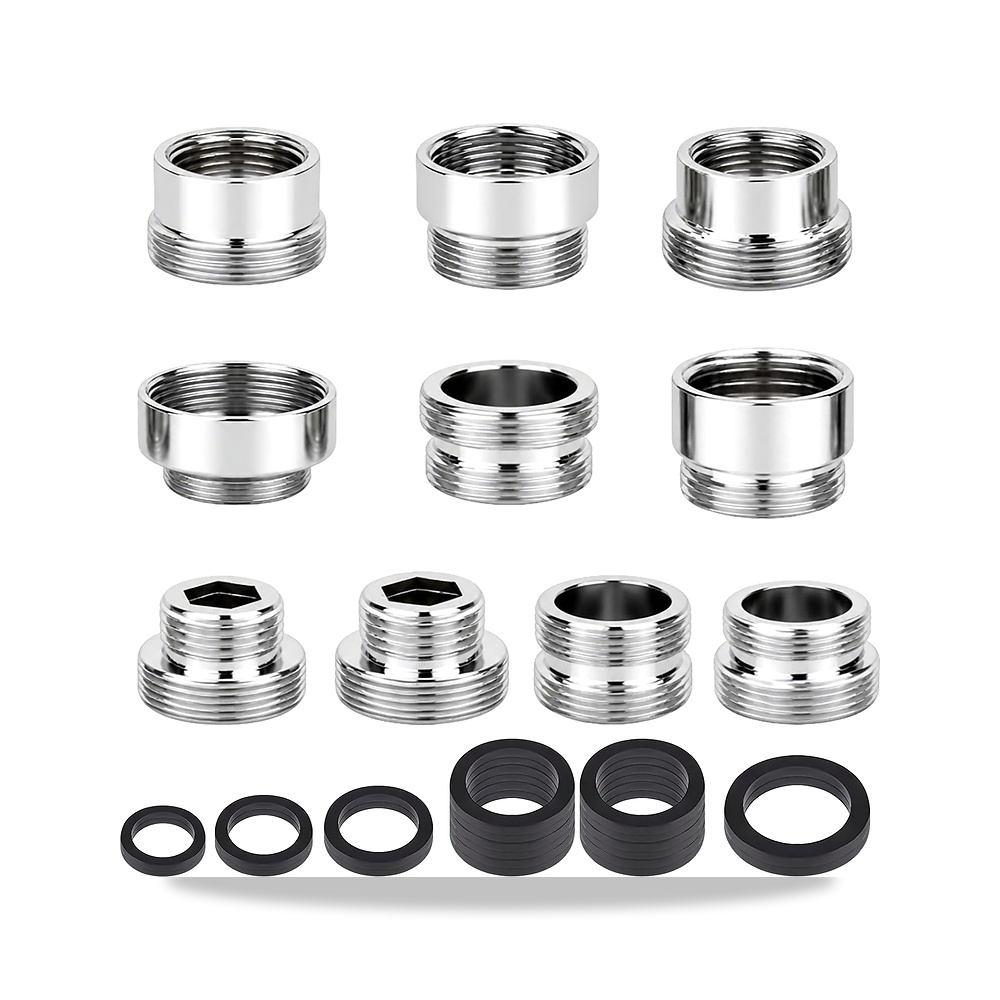 صورة منتج مجموعة واحدة من محول صنبور خرطوم الحديقة 10 قطع نحاسي توصيل المياه للمطبخ والحمام والحديقة Xgvzs - كود الصنف reemco-2027-1793363 - ماركة يباع من خلال reemco - توريد وتصوير حصري لشركة ريمكو القابضة السعودية