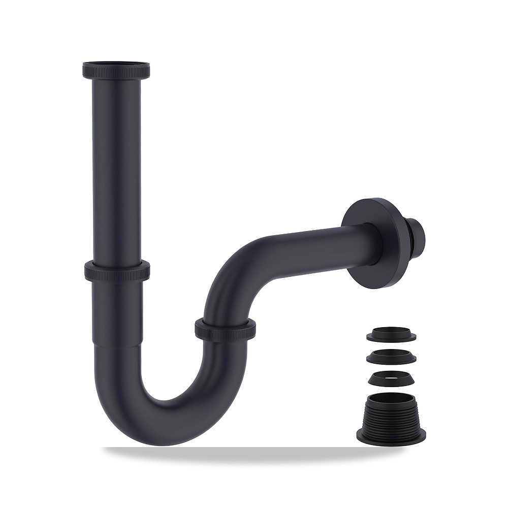 صورة منتج Sink Siphon أسود حوض ومغسلة - كود الصنف reemco-2027-1794308 - ماركة يباع من خلال reemco - توريد وتصوير حصري لشركة ريمكو القابضة السعودية