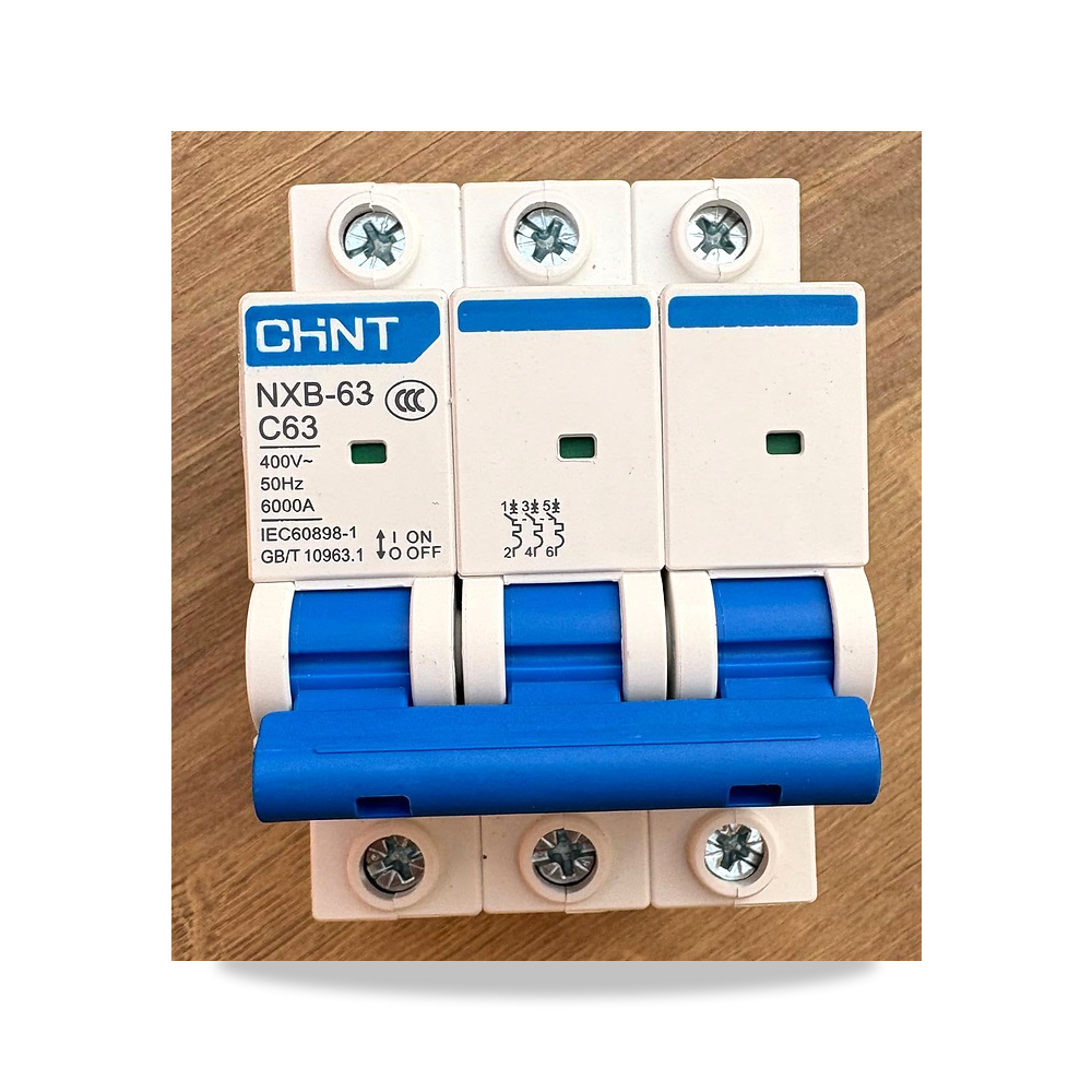 صورة منتج قاطع دائرة كهربائية مصغر NXB-63 3P C63 400 فولت من تشنت – 7,6العمق x 7,5العرض x 13الارتفاع سم - كود الصنف reemco-2027-1798987 - ماركة يباع من خلال reemco - توريد وتصوير حصري لشركة ريمكو القابضة السعودية