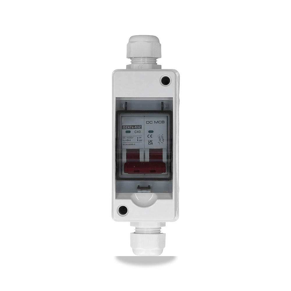 صورة منتج جيني قاطع دائرة كهربائية بتيار مستمر 2P 40 امبير مقاوم للماء 6 كيه ايه لنظام الطاقة الشمسية موديل DZ47s 63Z - كود الصنف reemco-2027-1799268 - ماركة يباع من خلال reemco - توريد وتصوير حصري لشركة ريمكو القابضة السعودية
