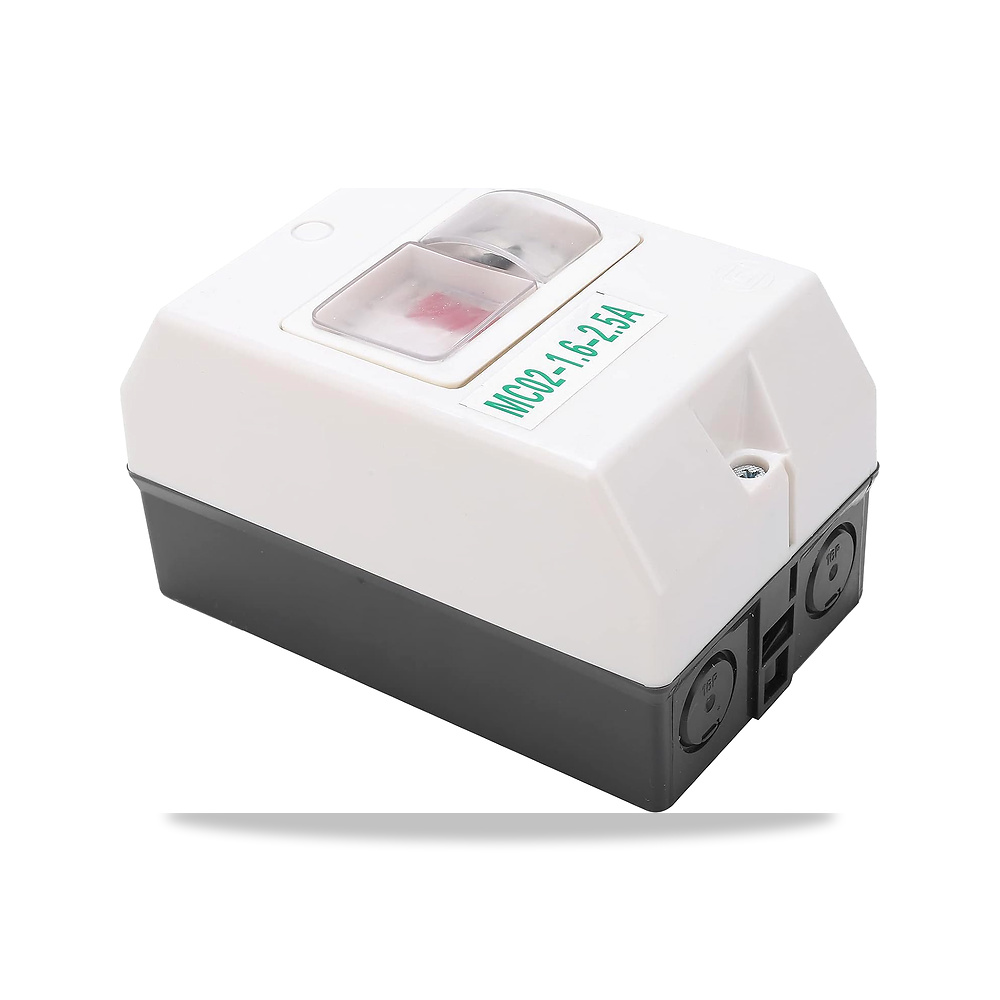 صورة منتج قاطع الدائرة الكهربائية MC02-1.6-2.5A من تيكاتارير، مادة ABS مقاومة للماء IP55، 220 فولت/380 فولت للتحكم - كود الصنف reemco-2027-1802429 - ماركة يباع من خلال reemco - توريد وتصوير حصري لشركة ريمكو القابضة السعودية